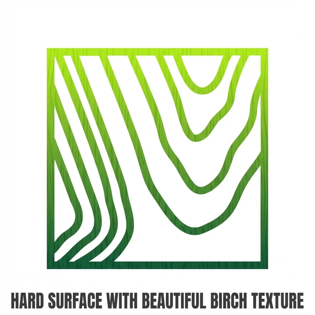 Hard Surface with Beautiful Birch Texture | Key Benefits | Baltic Birch by Application | PlyHolz