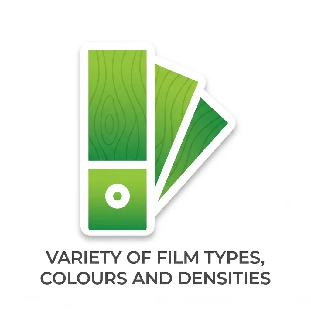 Variety of Film Types, Colours and Densities | Baltic Birch by Application | PlyHolz