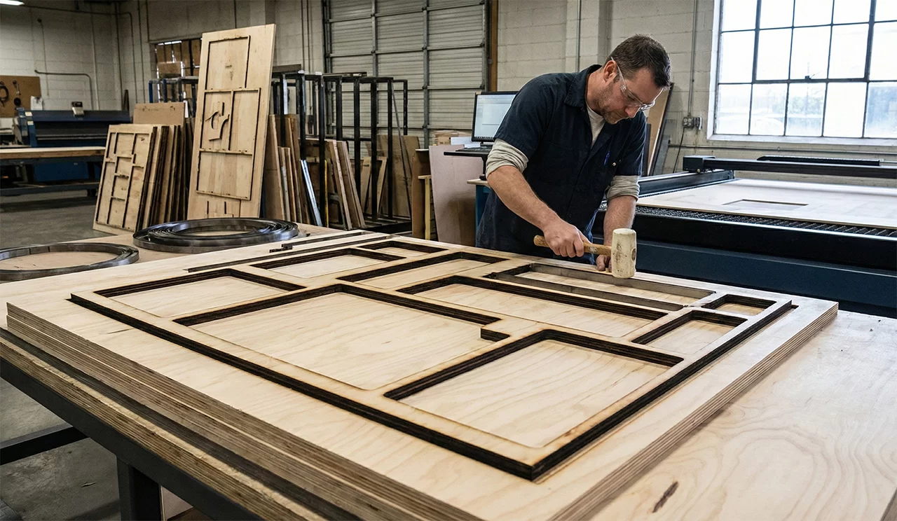 Birch Die Board | Laser Cutting & CNC Boards | Baltic Birch by Application | PlyHolz